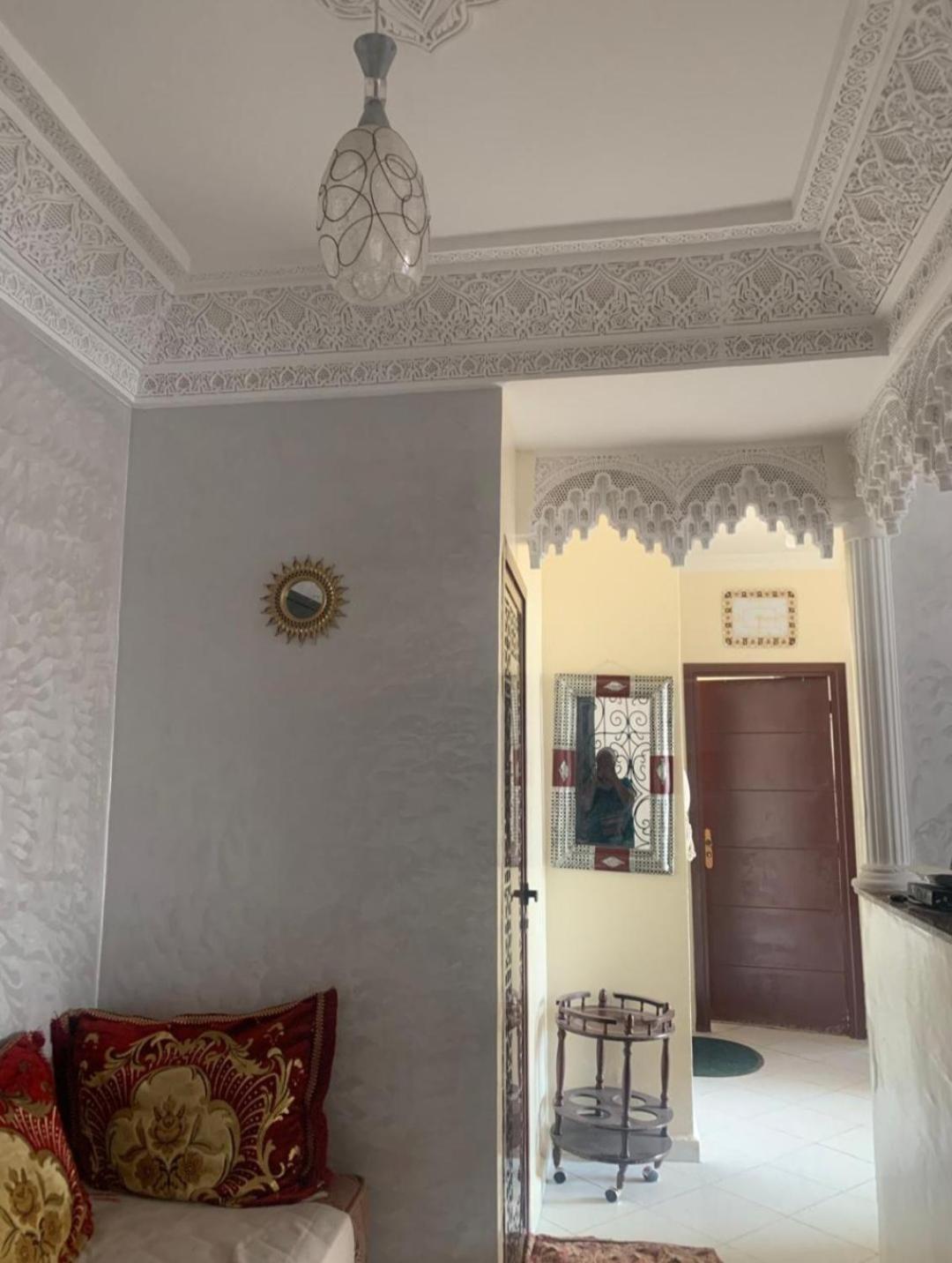 Adorable Apartamento A 8 Min Del Aeropuerto De Casablanca,Wifi Ultra Rapido Y Parking Gratis Derroua Екстериор снимка